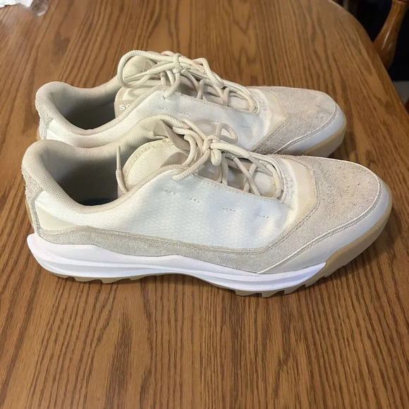 Sorel ONA 718 Men’s Suede Sneakers Size 11 Style NM4800-125 white & taupe - Picture 3 of 9